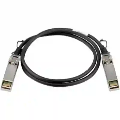 Cablu FO DLink DEM-CB100S, SFP+ - SFP+, 1m, Black