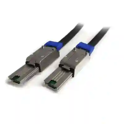 Cablu FO Startech ISAS88883, SFF-8088 - SFF-8088, 3m, Black