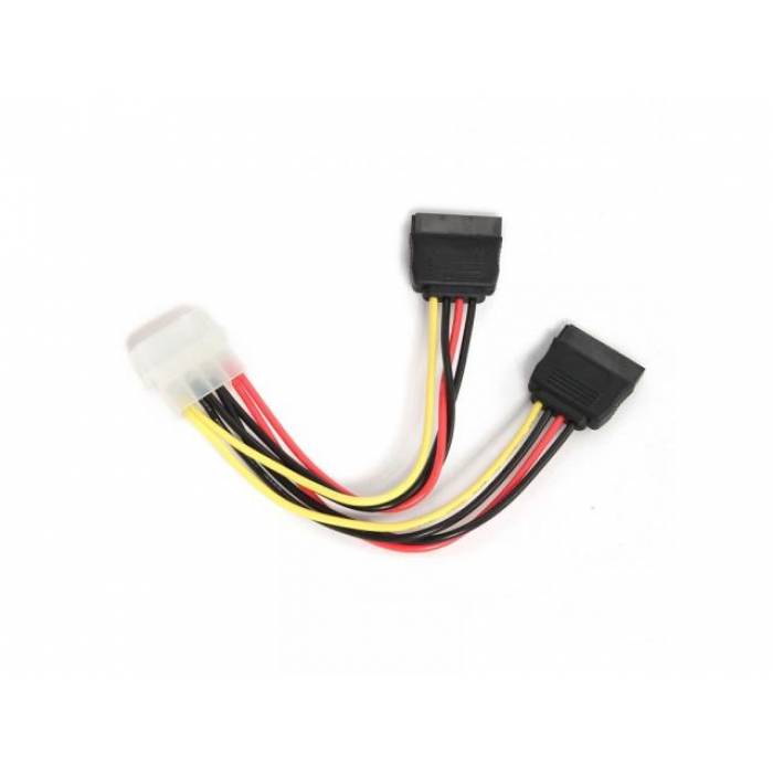 Cablu Gembird CC-SATA-PSY-0.3M,  2 x SATA - 1 x 5 1/4