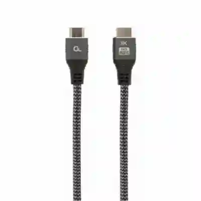 Cablu Gembird CCB-HDMI8K-2M, HDMI - HDMI, 2m, Gray