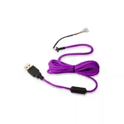 Cablu Glorious PC Gaming Race Ascended Cable V2, Purple Reign