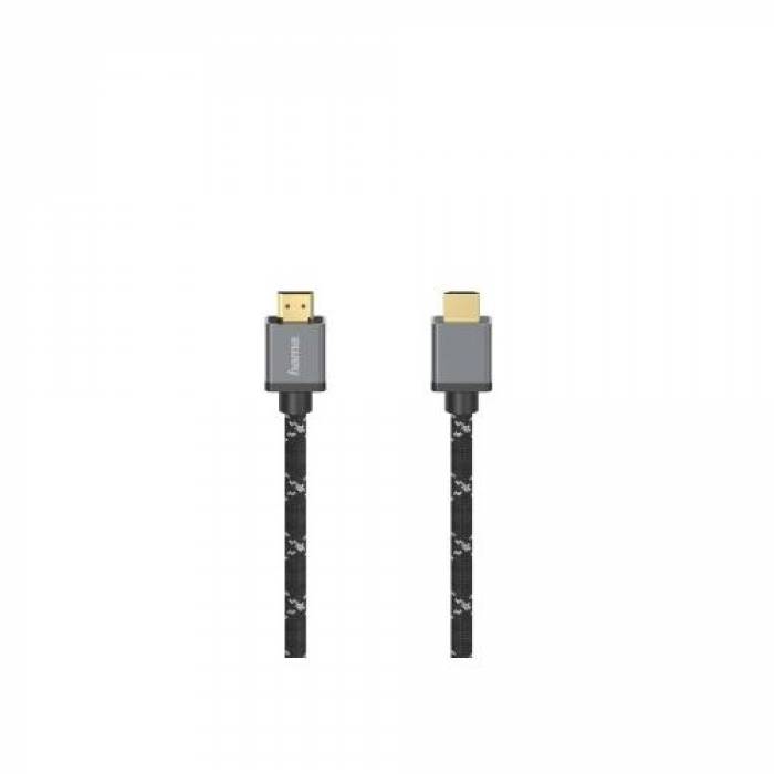 Cablu Hama 00205240, HDMI - HDMI, 3m, Black Cablu Hama 00205240, HDMI - HDMI, 3m, Black
