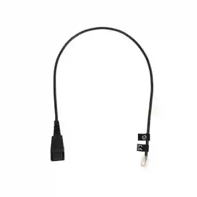 Cablu Jabra 8800-00-01, QD - RJ10, 0.5m, Black