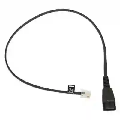 Cablu Jabra 8800-00-37, QD  - RJ11, 0.5m, Black