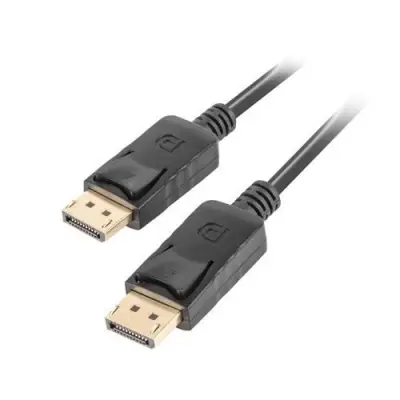 Cablu Lanberg CA-DPDP-10CC-0005-BK, DisplayPort - DisplayPort, 0.5m, Black