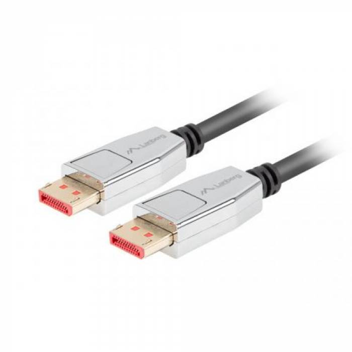 Cablu Lanberg CA-DPDP-20CU-0018-BK, DisplayPort - Displayport, 1.8m, Black