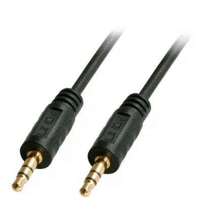 Cablu Lindy 35642, 3.5mm jack - 3.5mm jack, 2m, Black