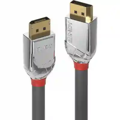 Cablu Lindy LY-36301, DisplayPort - DisplayPort, 1m, Gray 