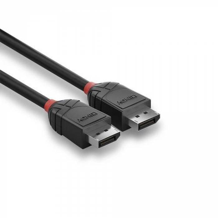 Cablu Lindy LY-36490, DisplayPort - DisplayPort, 0.5m, Black