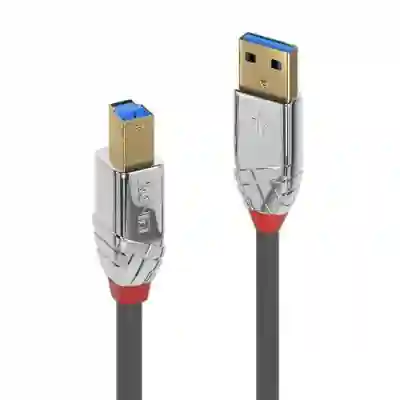 Cablu Lindy LY-36663, USB 3.0 - USB-B, 3m, Gray