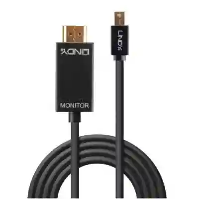 Cablu Lindy LY-36927, HDMI - mini Displayport, 2m, Black