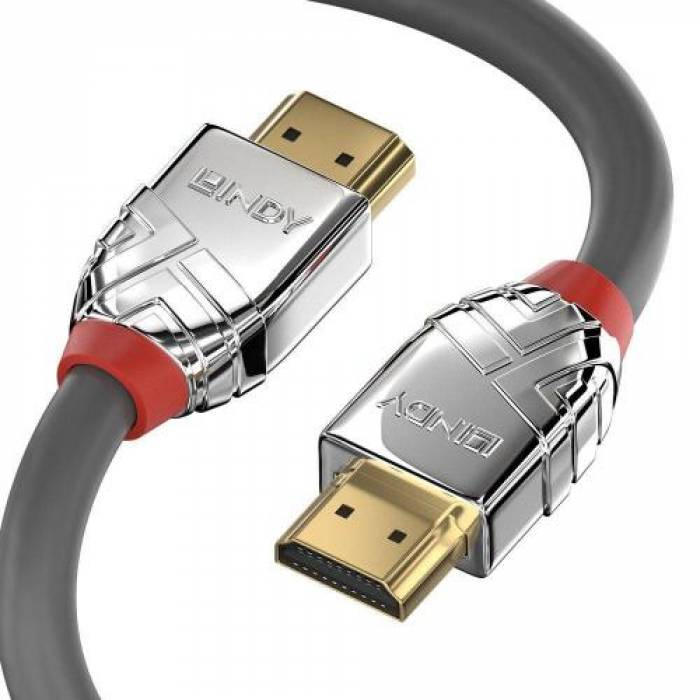 Cablu Lindy LY-37872, HDMI - HDMI, 2m, Gray