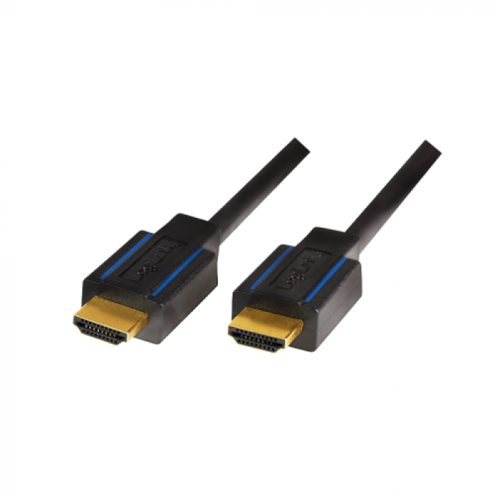 Cablu Logilink, HDMI tip A Male - HDMI tip A Male, 1.8m, Black