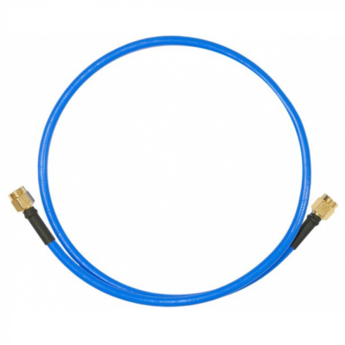 Cablu Mikrotik ACRPSMA, RPSMA - RPSMA, 50cm, Blue