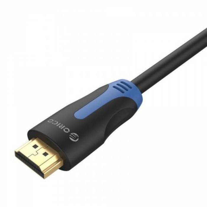 Cablu Orico HM14-10, HDMI - HDMI, 1m, Black