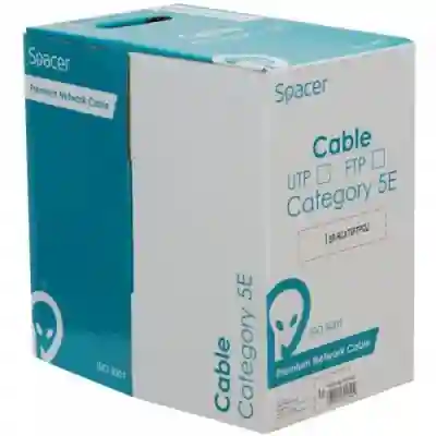 Cablu retea Spacer FTP, Cat5E, 305m