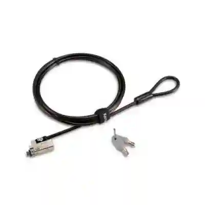 Cablu Securitate Kensington Slim NanoSaver 2.0 K65022S, Black