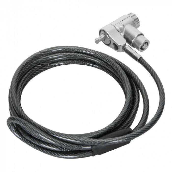 Cablu securitate Targus Defcon ASP95MKGLX-25, 2m, Silver
