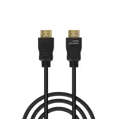 Cablu Speedlink SL-450101-BK-150, HDMI - HDMI, 1.5m, Black