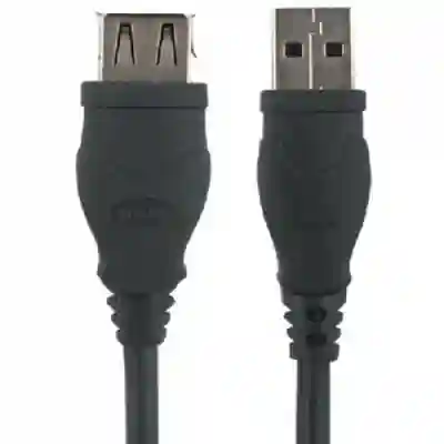 Cablu SSK UC-H362, USB 2.0 Male - USB 2.0 Female, 1.5m, Black