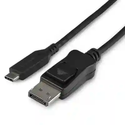 Cablu Startech CDP2DP141MB, USB-C - Displayport, 1m, Black