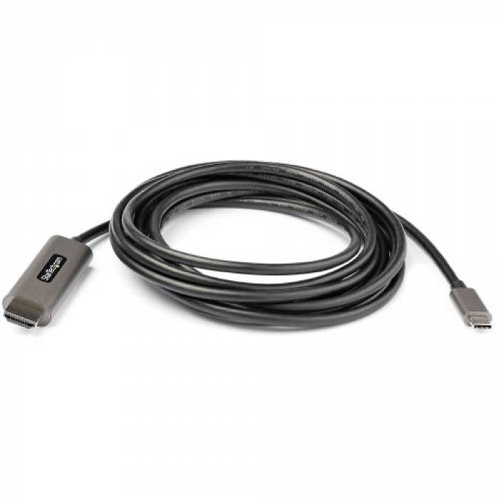 Cablu Startech CDP2HDMM3MH, USB-C - HDMI, 3m, Black