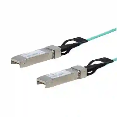 Cablu Startech SFP10GAOC3M, SFP+ - SFP+, 3m, Aqua