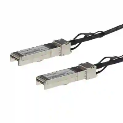 Cablu Startech SFPH10GBCU15, SFP+ - SFP+, 1.5m, Black
