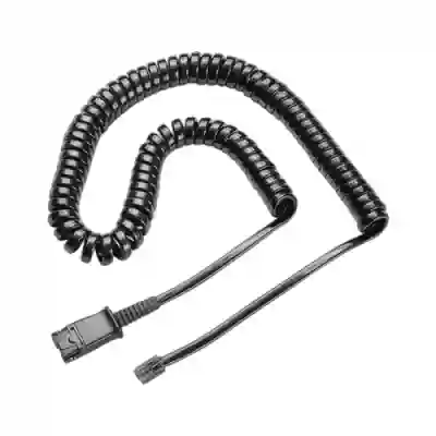 Cablu telefon fix Poly 38099-01, Black