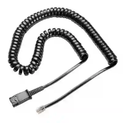 Cablu telefon fix Poly 38340-01, Black