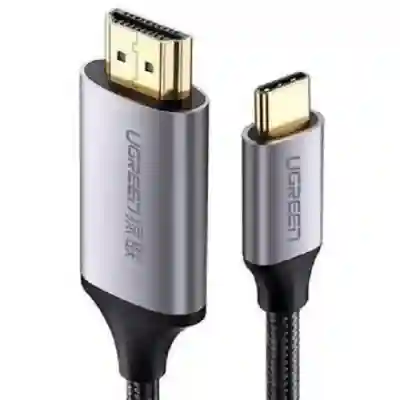 Cablu Ugreen MM142, HDMI - USB-C, 1.5m, Black