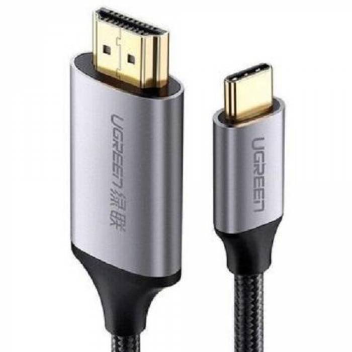Cablu Ugreen MM142, HDMI - USB-C, 1.5m, Black