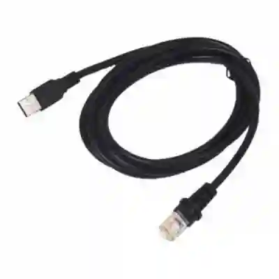 Cablu USB Datalogic pentru Magellan 9300i, 9400i, 9800i, 4.5m, Black