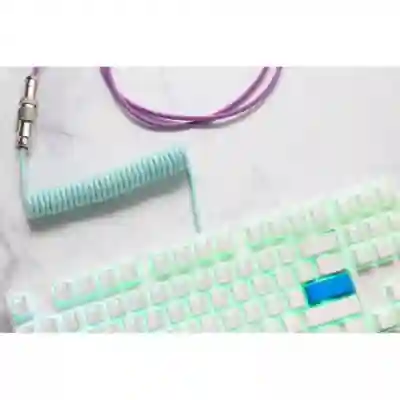 Cablu USB Ducky personalizat cu bobina,  MK Frozen Llama