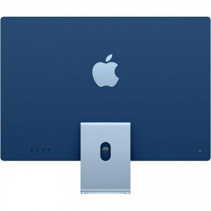Calculator Apple iMac 4.5K Retina, Apple M1, 24inch, RAM 8GB, SSD 256GB, Apple M1 8-core, Mac OS Big Sur, Blue