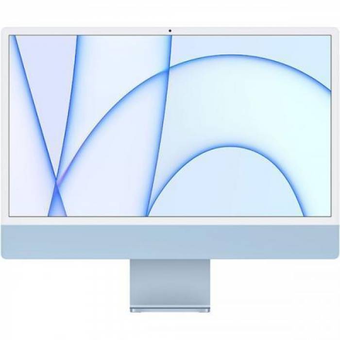 Calculator Apple iMac 4.5K Retina, Apple M1 Octa Core, 24inch, RAM 16GB, SSD 1TB, Apple M1 8-core, Mac OS Big Sur, Blue