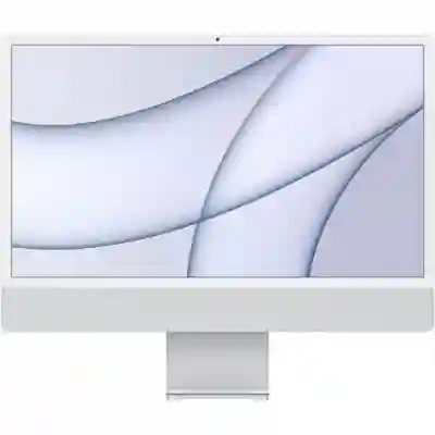 Calculator Apple iMac 4.5K Retina, Apple M1 Octa Core, 24inch, RAM 16GB, SSD 512GB, Apple M1 8-core, Mac OS Big Sur, Silver