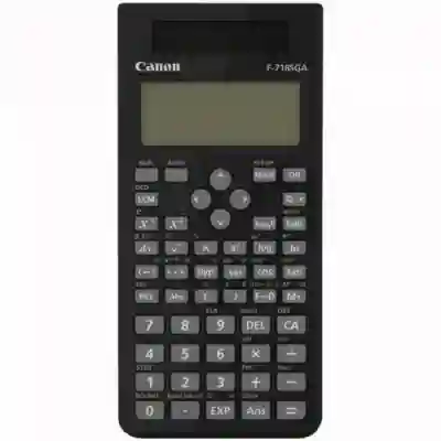 Calculator birou Canon F718SGABK, 18 digiti, alimentare solara