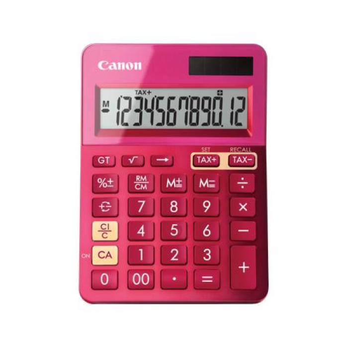 Calculator Canon LS123K pink