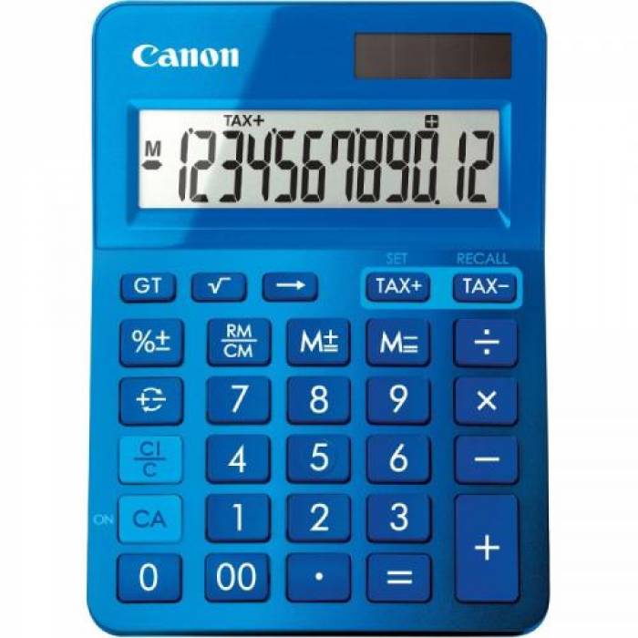 Calculator de birou Canon LS-123K Blue