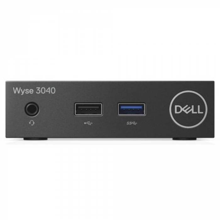 Calculator Dell Wyse 3040 Thin client, Intel Atom Quad Core x5-Z8350, RAM 2GB, eMMC 8GB, Intel HD Graphics 400, Dell Wyse ThinOS