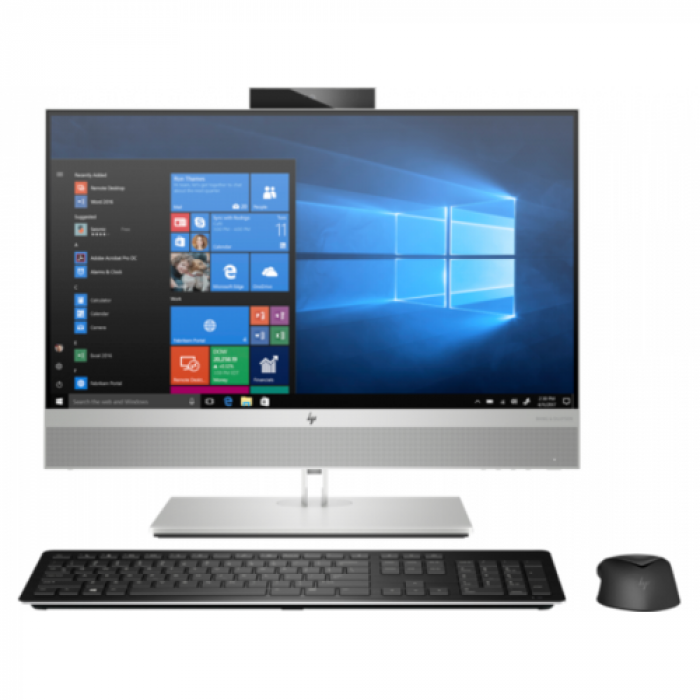 Calculator HP EliteOne 800 G6 AIO, Intel Core i5-10500, 27inch Touch, RAM 16GB, SSD 256GB, Intel UHD Graphics 630, Windows 10 Pro, Silver