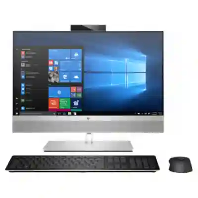 Calculator HP EliteOne 800 G6 AIO, Intel Core i5-10500, 27inch Touch, RAM 8GB, SSD 256GB, Intel UHD Graphics 630, Windows 10 Pro, Silver