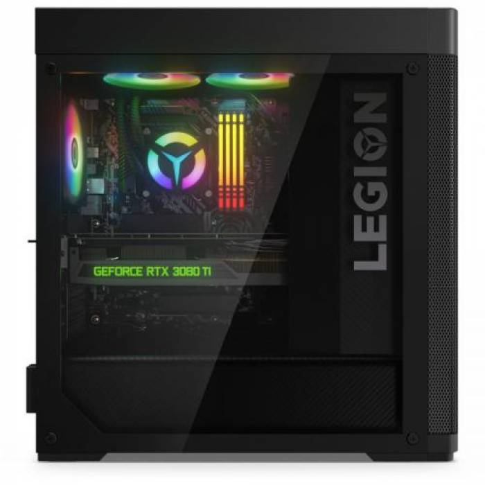 Calculator Lenovo Legion T7 34IAZ7 Tower, Intel Core i9-12900KF, RAM 64GB, SSD 2x 2TB, nVidia GeForce RTX 3080 Ti 12GB, No OS