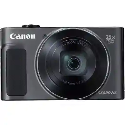 Camera foto compacta Canon SX620, 20.2 MP, Black