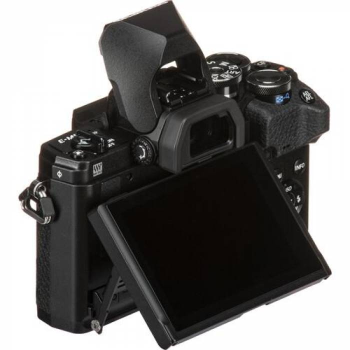 Camera foto Mirrorless Olympus OM-D E-M10 Mark IV body, 20.3MP, Black