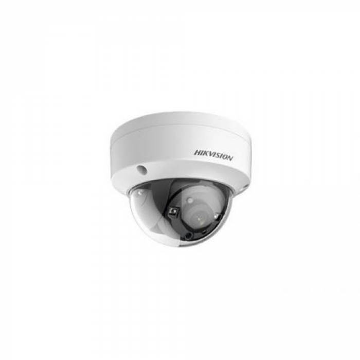 Camera HD Dome Hikvision DS-2CE57U1T-VPITF2, 8.29MP, Lentila 2.8mm, IR 30m