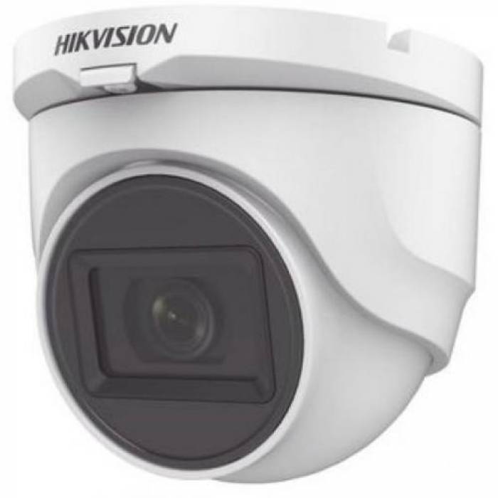 Camera HD Dome Hikvision DS-2CE76H0T-ITMFC, 5MP, Lentila 2.8mm, IR 30m