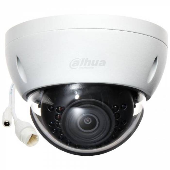 Camera IP Dome Dahua IPC-HDBW1230E-0280B-S, 2MP, Lentila 2.8mm