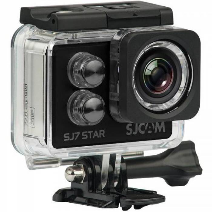 Camera video actiune SJCAM SJ7 Star, Black-Silver